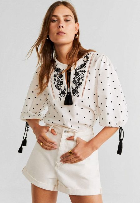 Блуза Mango Блуза Mango