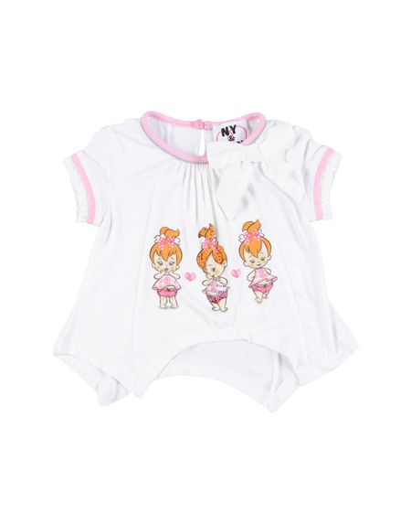 Футболка MONNALISA NY & LON Футболка MONNALISA NY & LON