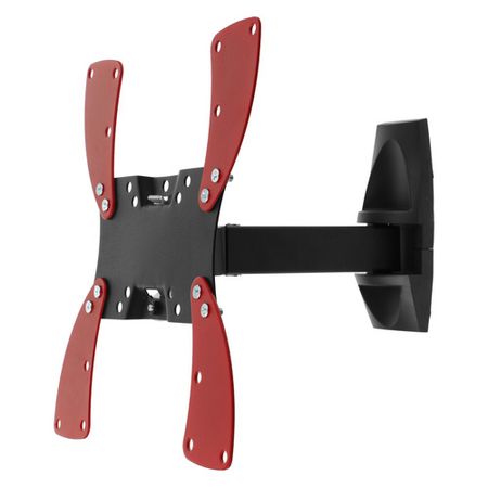 Кронштейн для телевизора Holder LCDS-5020 черный глянец 22"-42" макс.30кг настенный поворот и наклон
