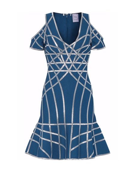 Платье HERVÉ LÉGER Платье HERVÉ LÉGER