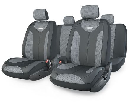 Чехол на сиденье Autoprofi Mtx-1105g bk/d.gy (m)