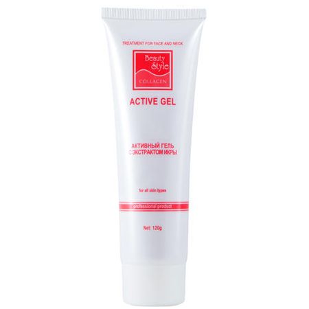 Активный гель с экстрактом икры 120 мл (Beauty Style, Active Gel)