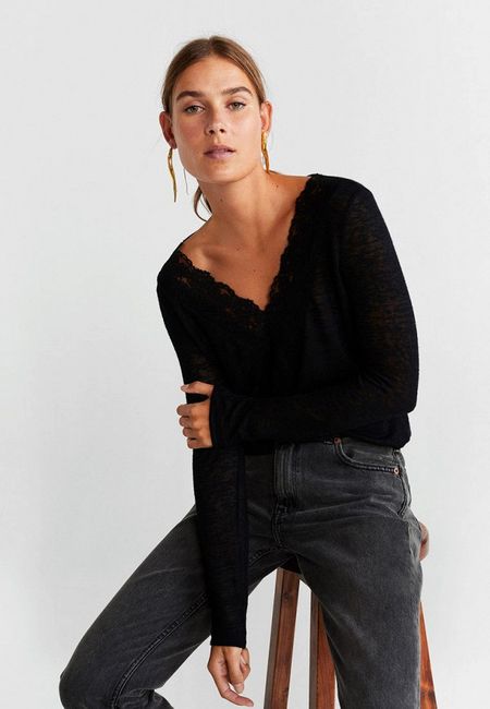 Пуловер Mango Пуловер Mango