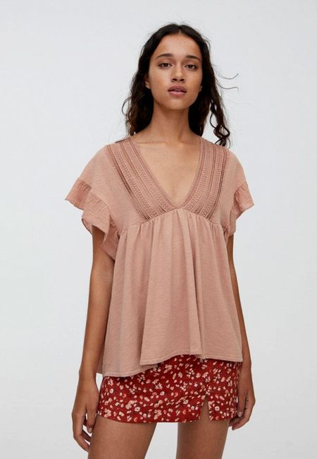 Блуза Pull&Bear Блуза Pull&Bear
