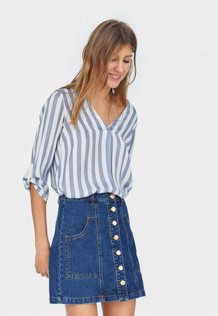 Блуза Stradivarius