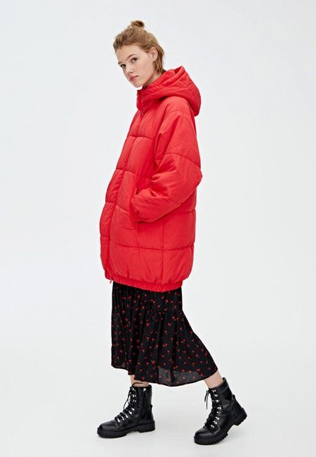 Пуховик Pull&Bear