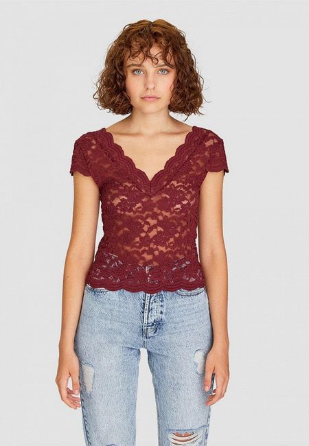 Блуза Stradivarius