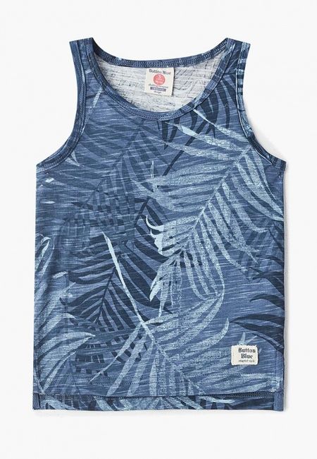 Майка Button Blue