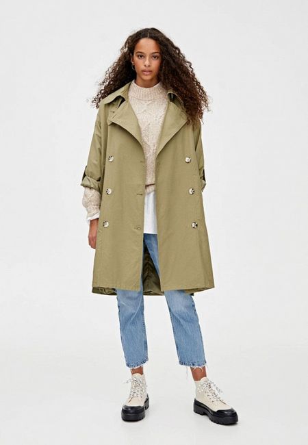 Плащ Pull&Bear