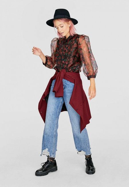 Блуза Stradivarius