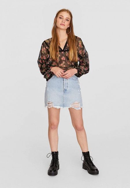 Блуза Stradivarius