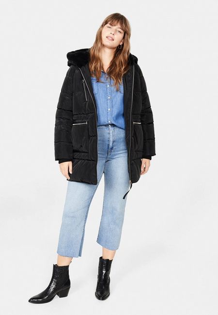 Пуховик Violeta by Mango