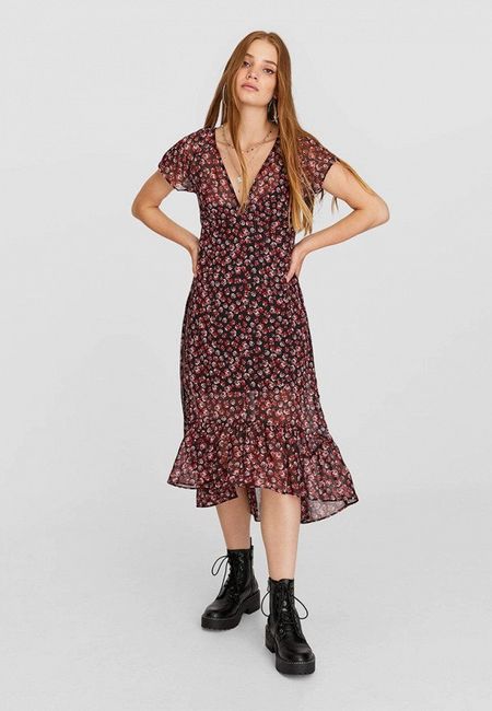 Платье Stradivarius