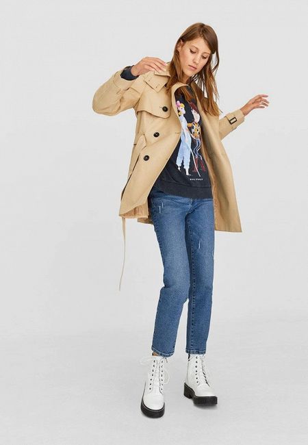 Плащ Stradivarius
